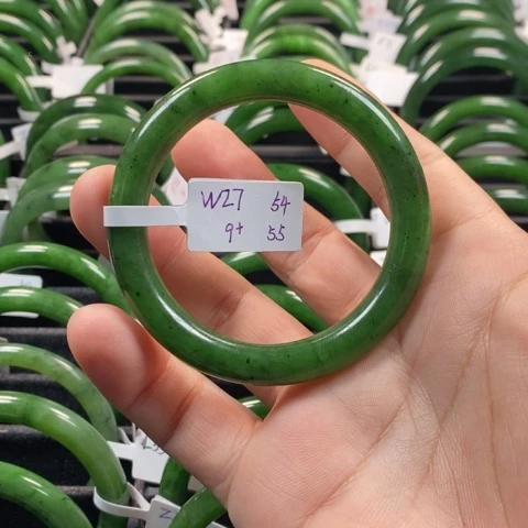 和田玉（碧玉）手镯未镶嵌