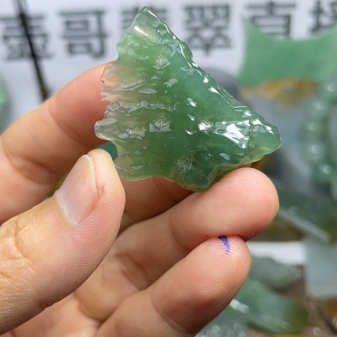 散珠翡翠翡翠一个