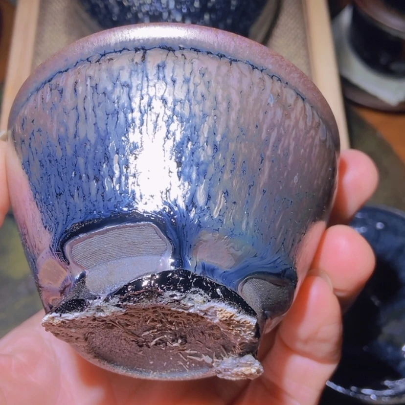 【闪购商品】茶盏和**尘原矿原釉龙窑柴烧