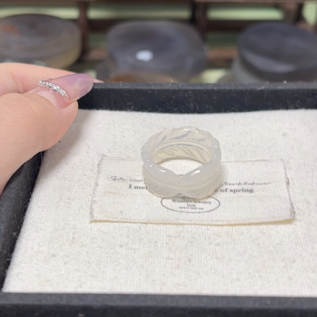 玛瑙/玉髓合金戒圈