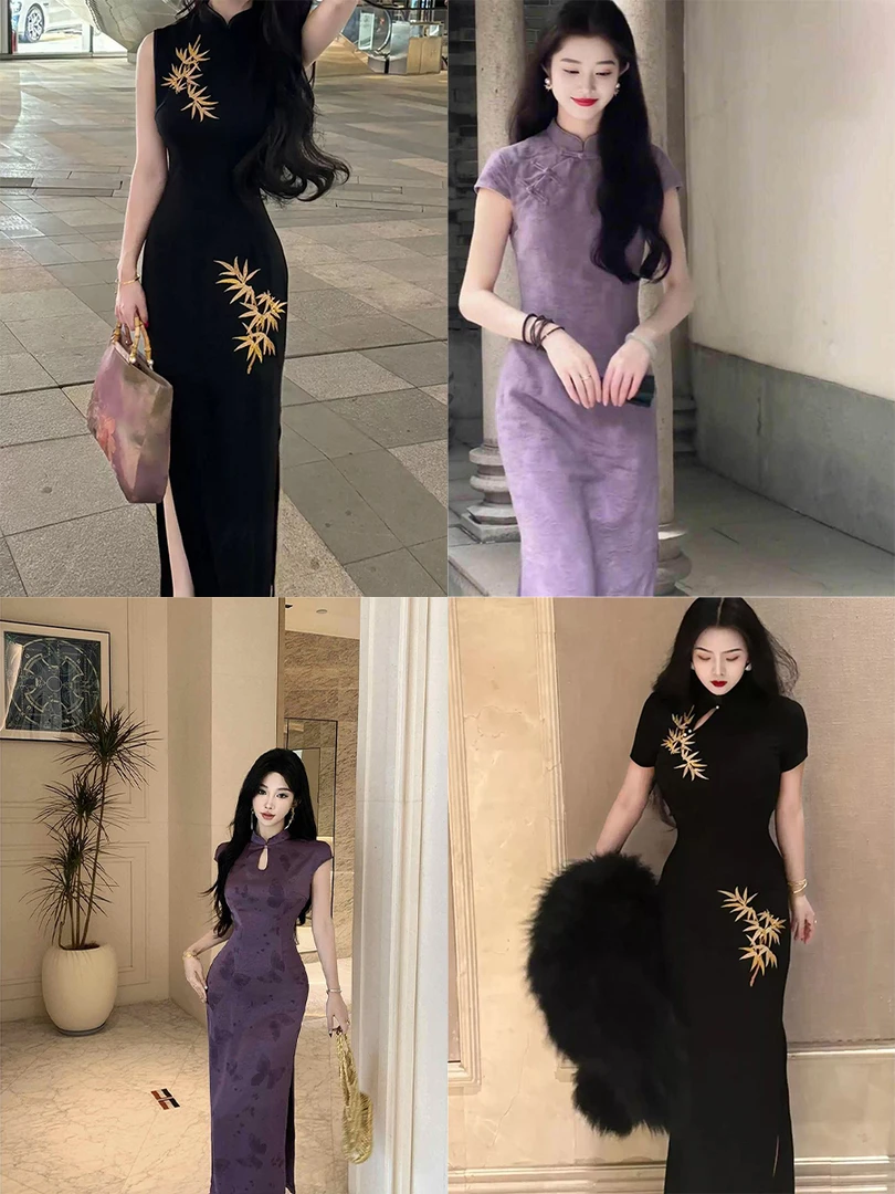 【扣编码试穿C01-90】25年新款旗袍合集