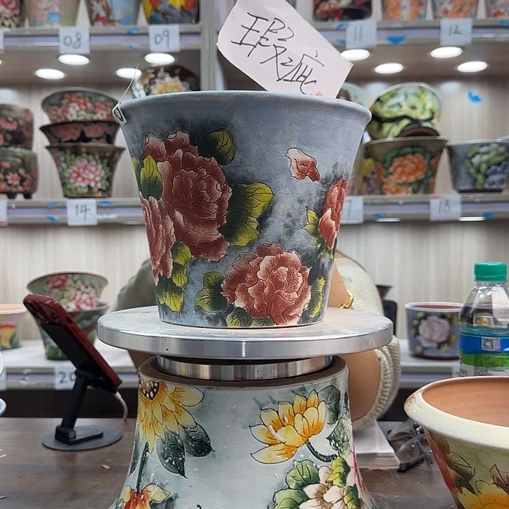 陌***花花盆紫砂瑕疵瑕疵18