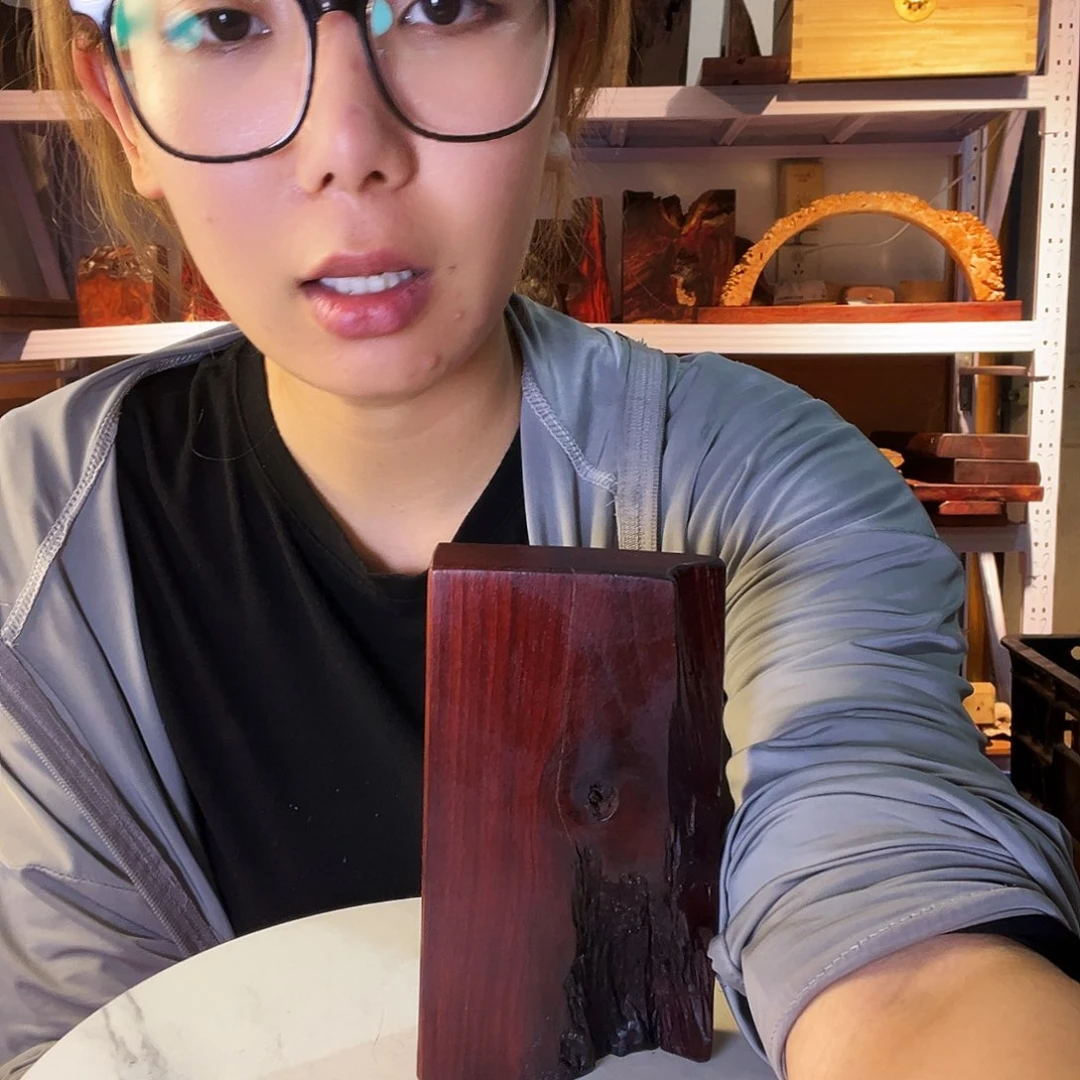 紫檀木类端景台七***盒