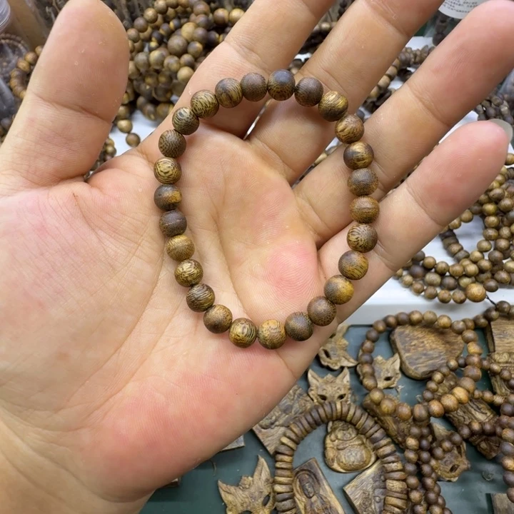 沉香沉香碎屑奇楠沉香乌身卡0.7单圈全品26颗4克