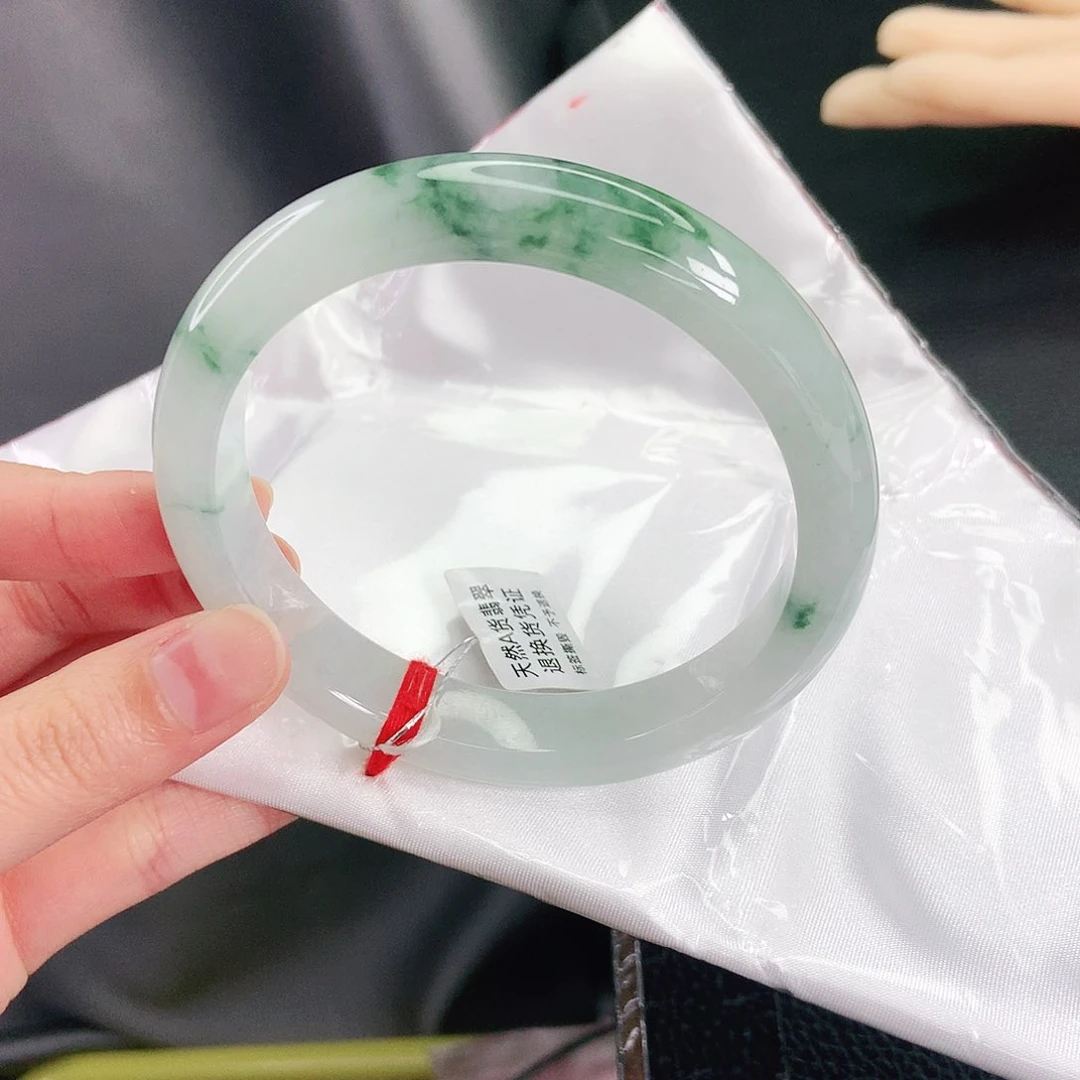 未镶嵌手镯翡翠62.5圈