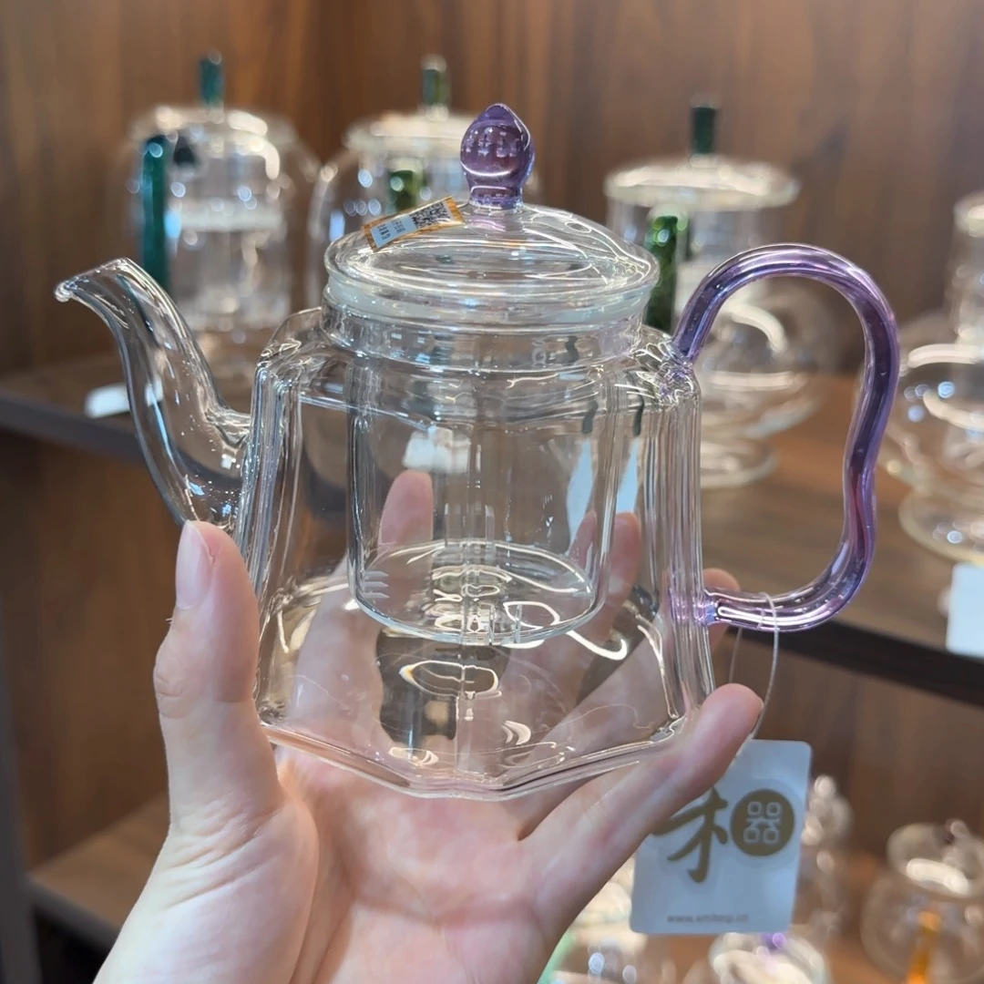 禾器锦瑞壶浅紫色