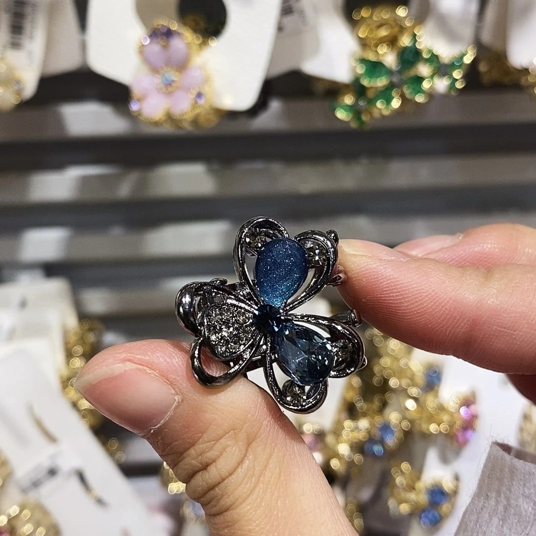 仿水晶合金小抓夹