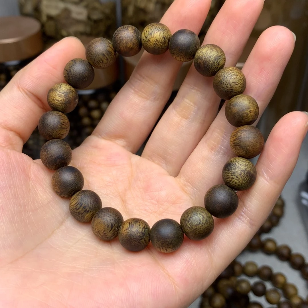 手串沉香海南白露卡10保9克+多样性发一