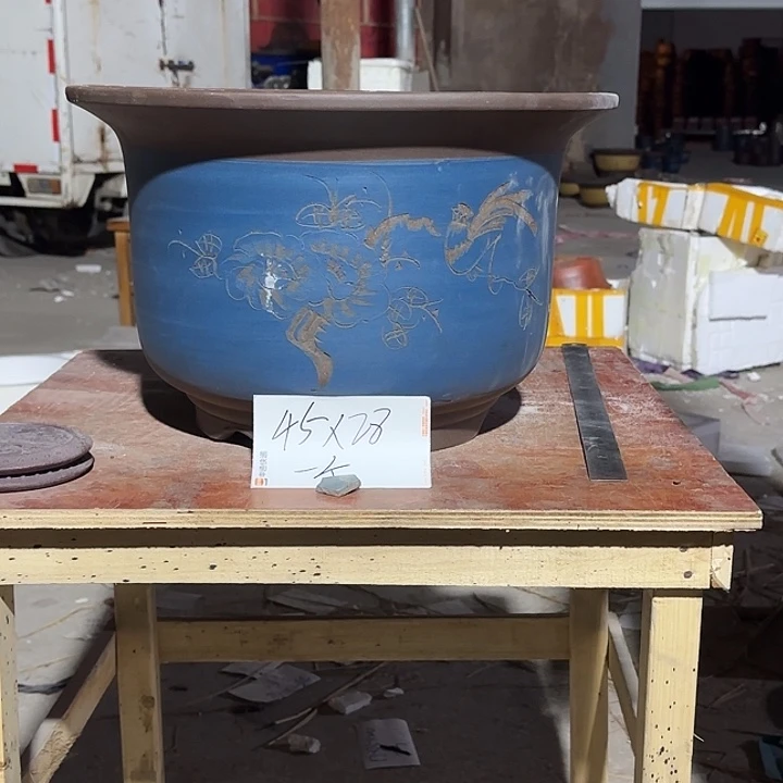 紫砂花盆紫砂花盆50