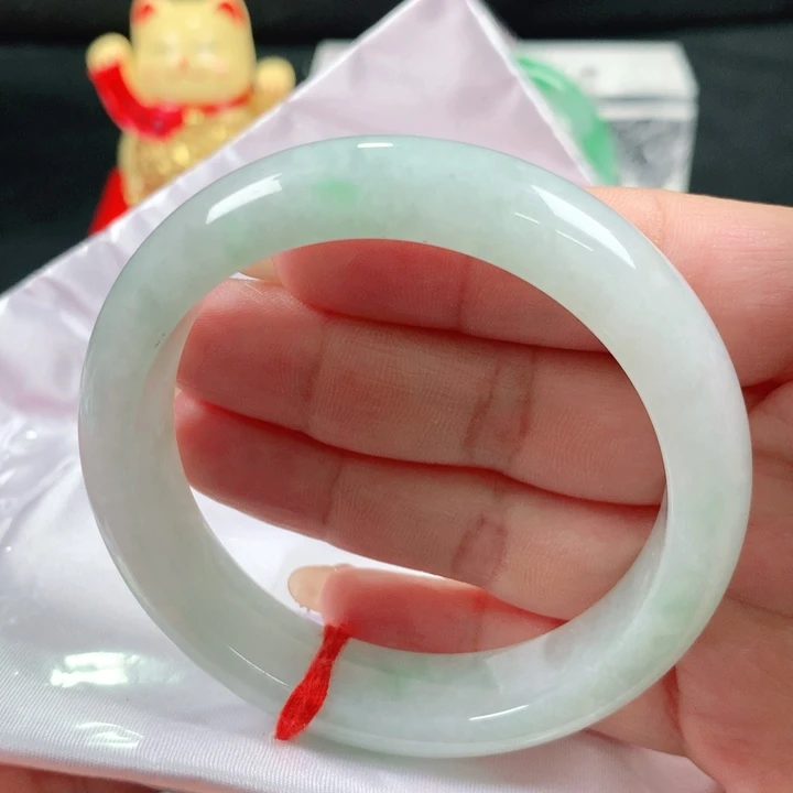 未镶嵌手镯翡翠编号ZD1245 正圈54