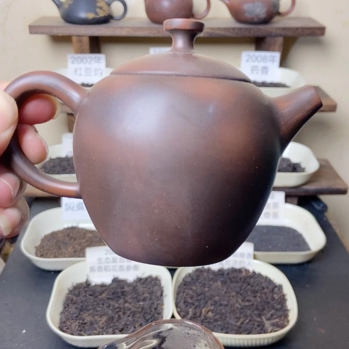 壶全手工坭兴陶茶壶