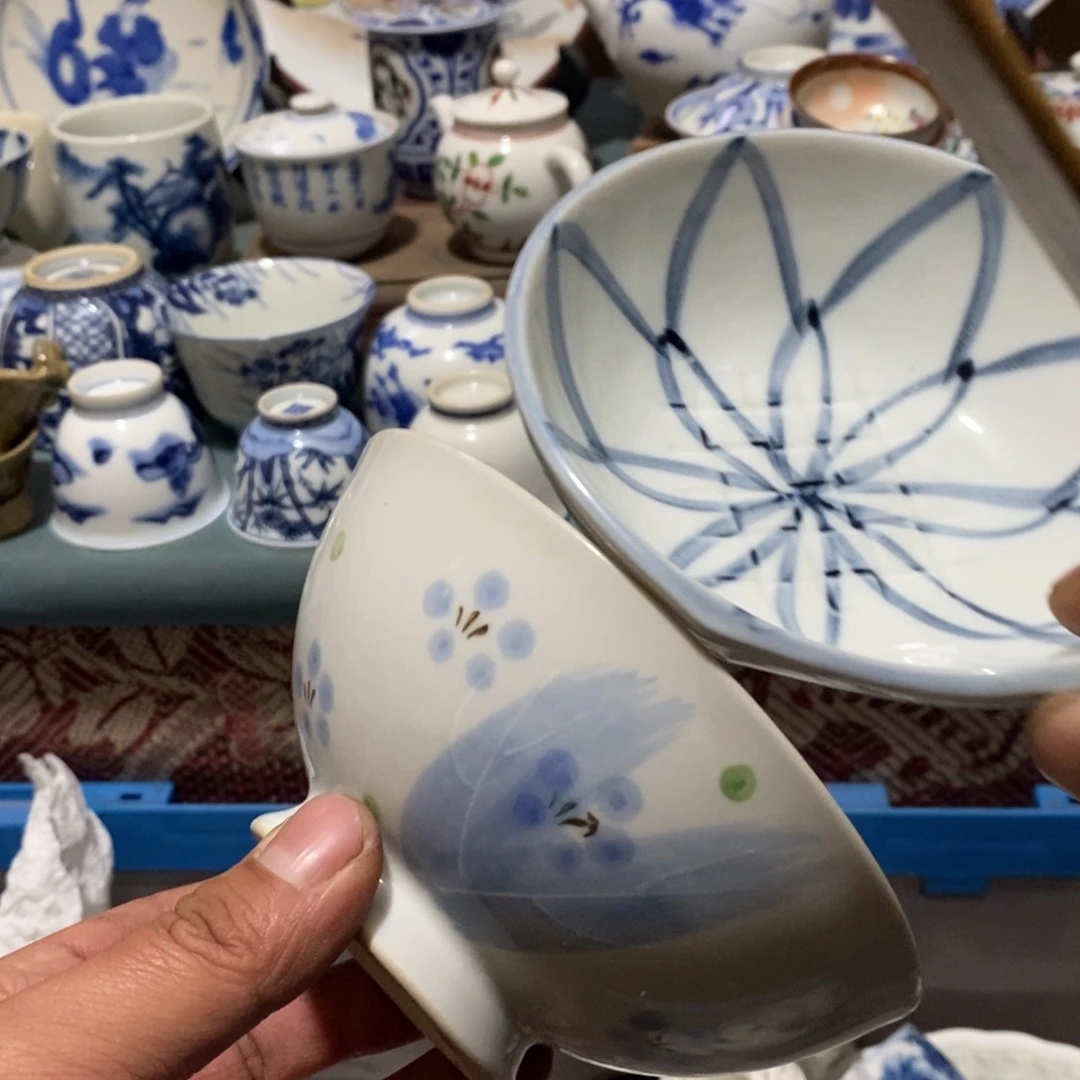 瓷片舶来瓷器满28包邮当日凑单