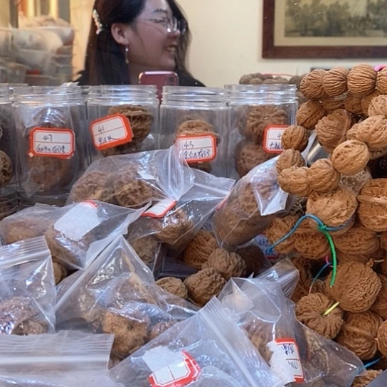 文玩核桃吊坠海**涵鸡心手持打底