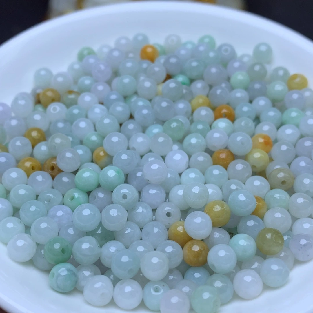 【闪购商品】翡翠手链未镶嵌卡5.2冰三彩100个