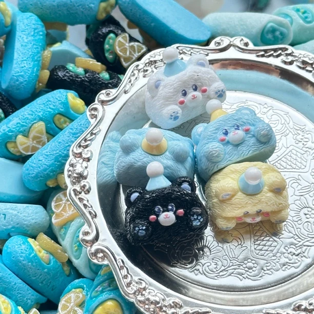 「啾蓝定制」树脂配件浮浮