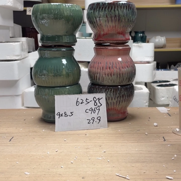 紫砂花盆多肉花盆微瑕85