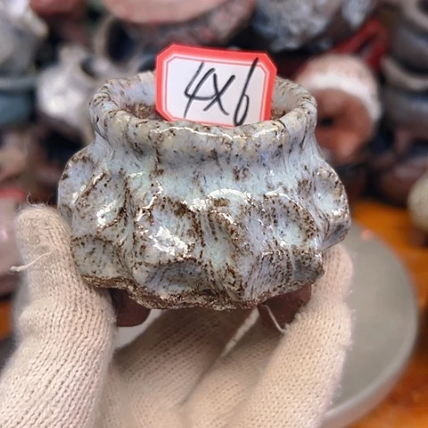 粗陶花盆手工花盆制作就这样