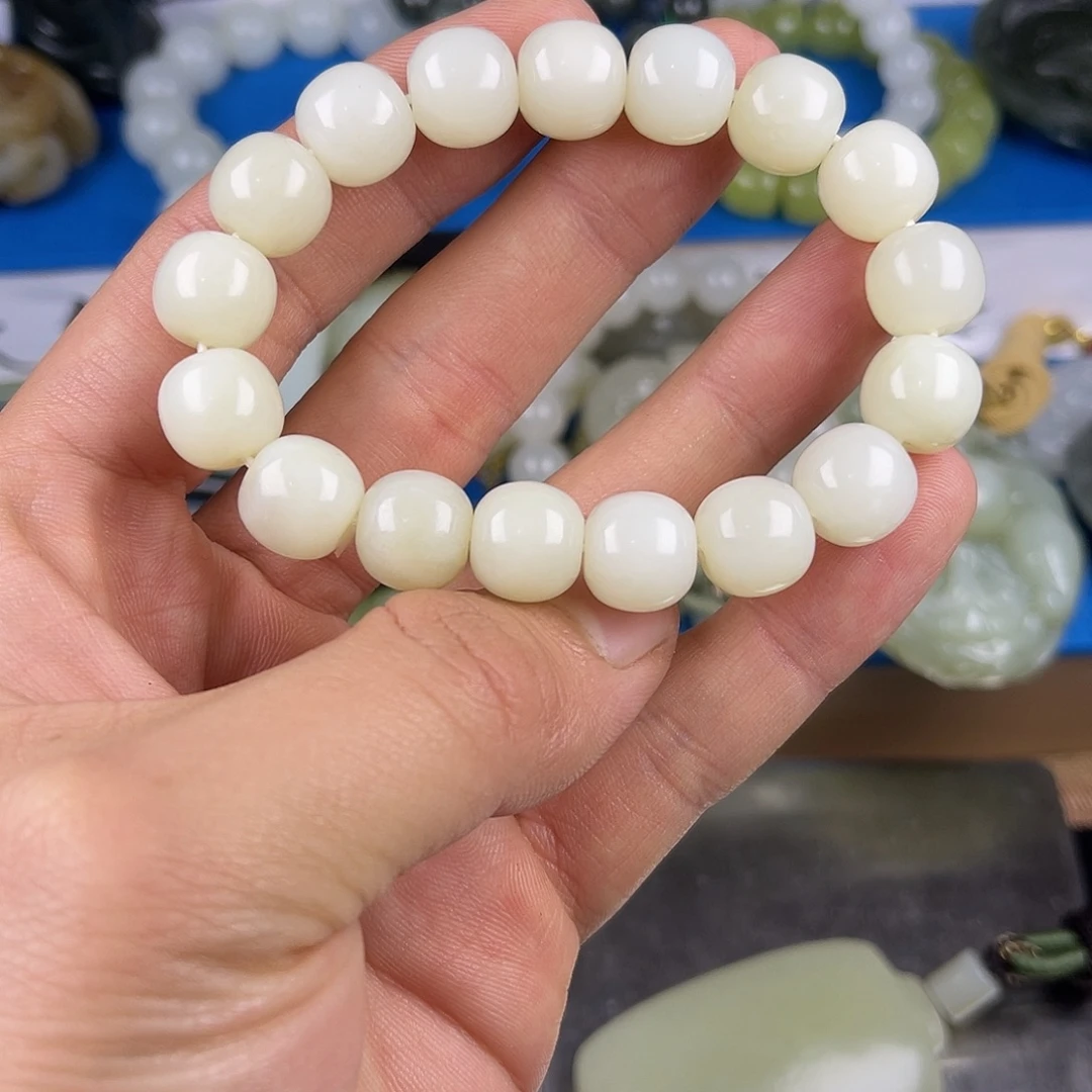 和田玉未镶嵌颈饰纯天然新疆和田玉且末1.2老型