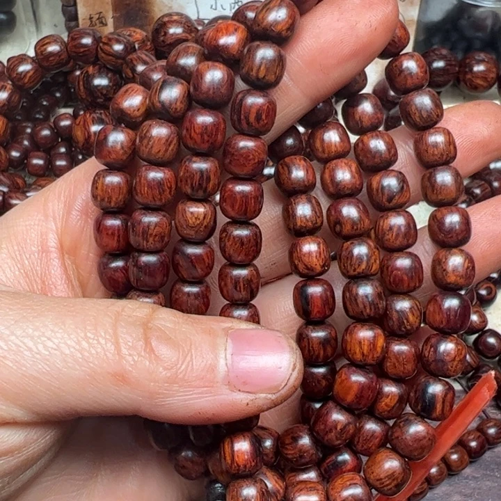 藤类海南红降08-108老型红底微瑕