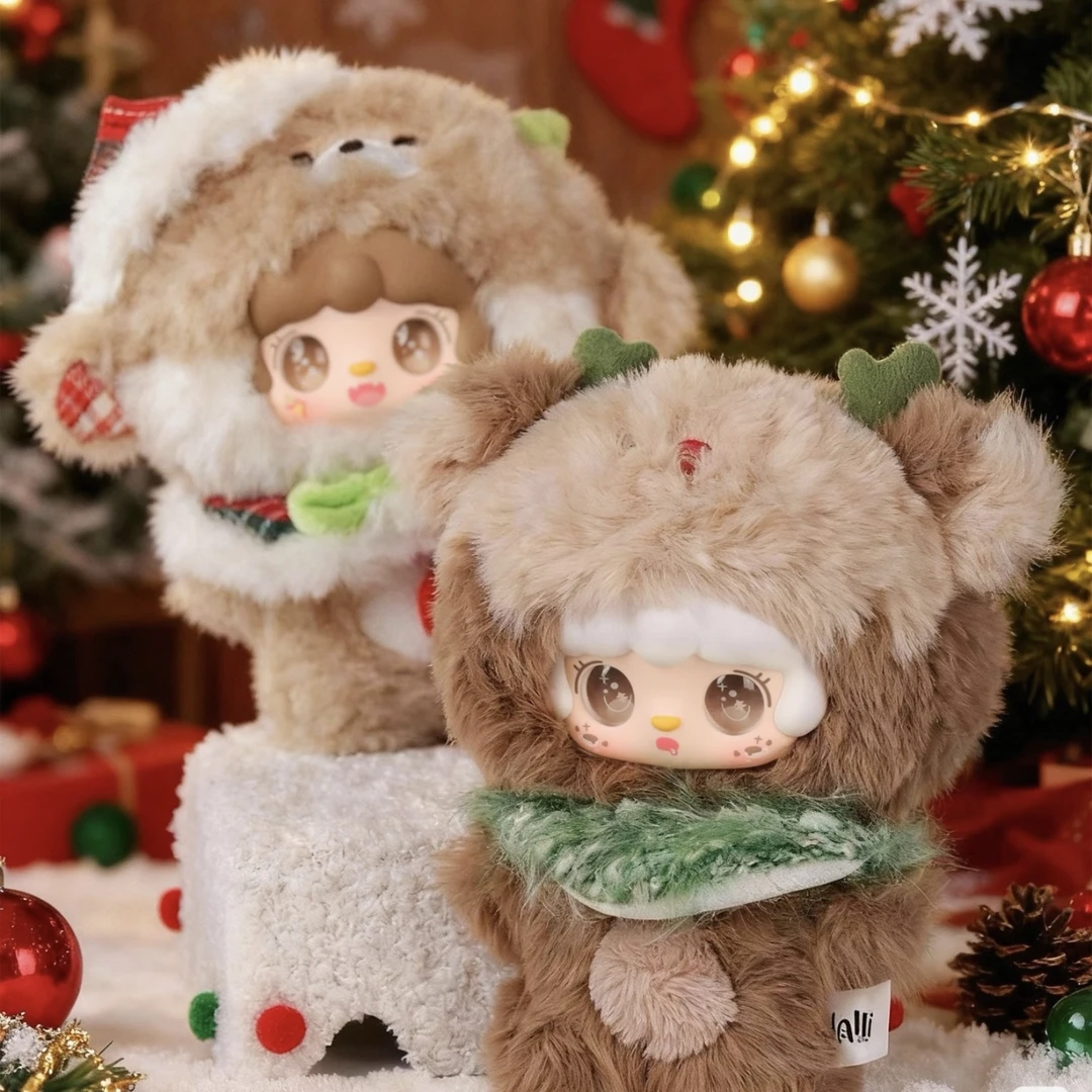 现货新品氧氧yooki-圣诞叮叮铛系列毛绒盲盒