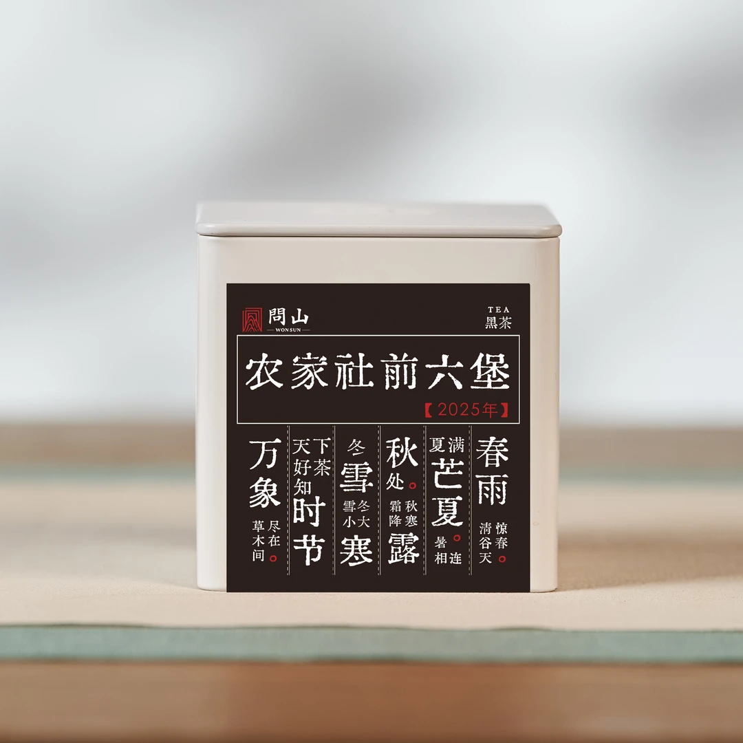 守艺 · 2025农家社前六堡 黑茶