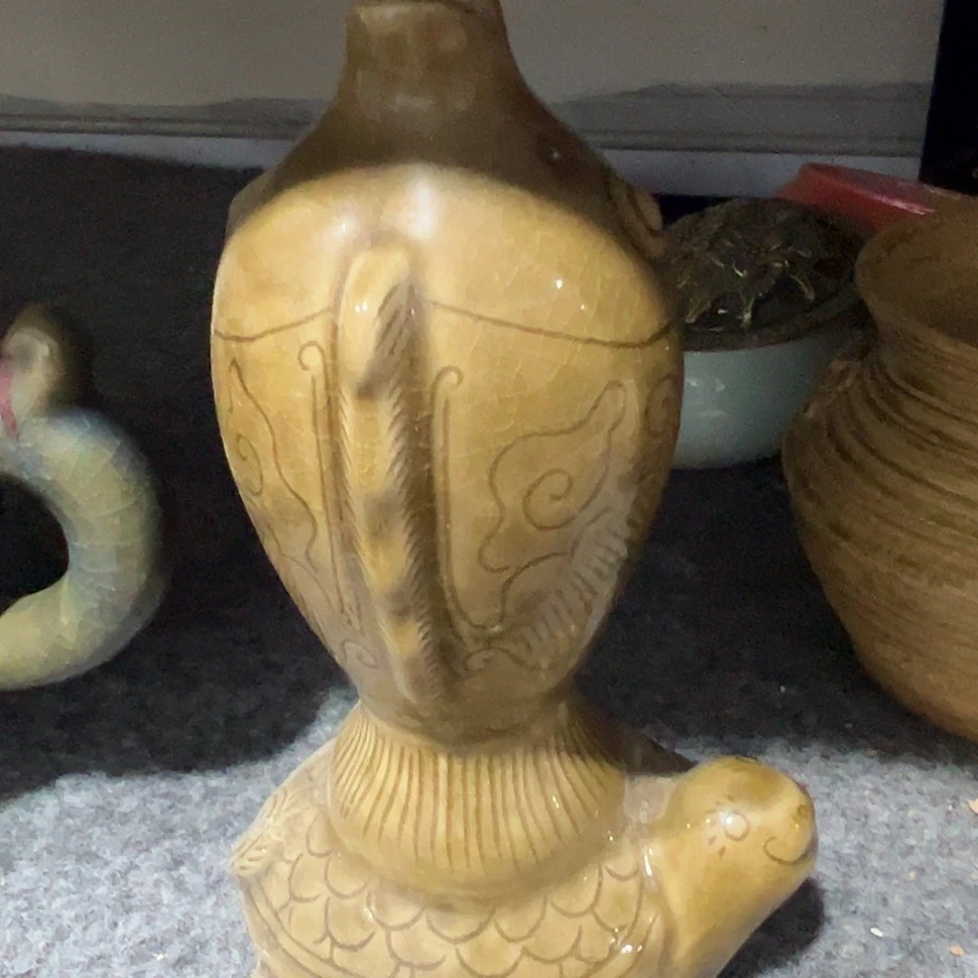 瓦当摆件茶摆件茶的