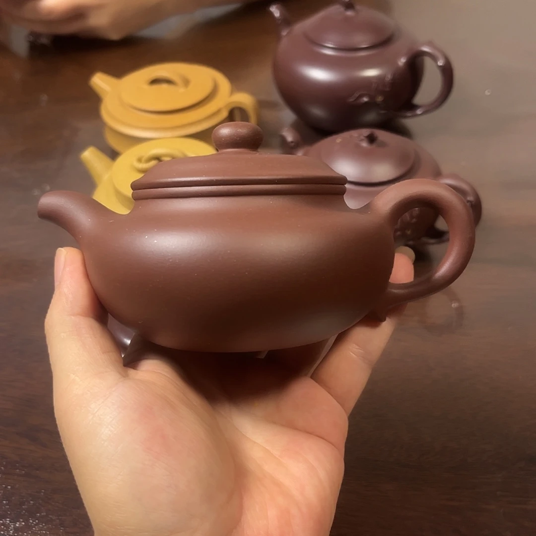茶壶紫砂宜兴原矿紫砂壶手工艺品