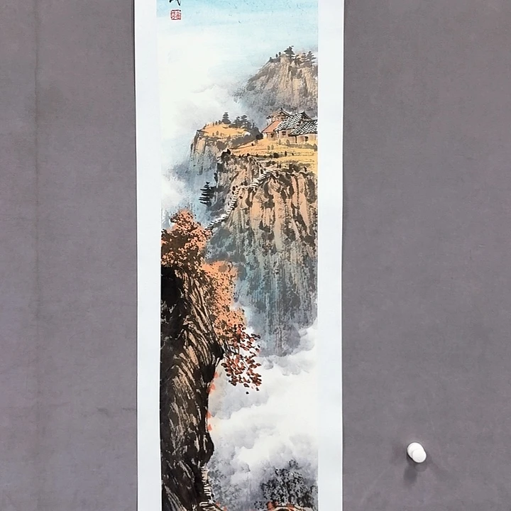 国画亲笔手绘放心去藏