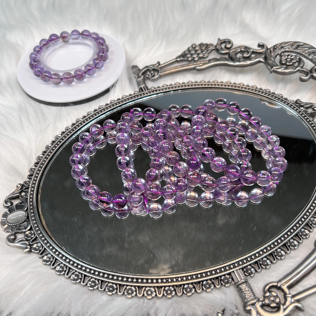 巴西帝王紫水晶手串多样性发其一