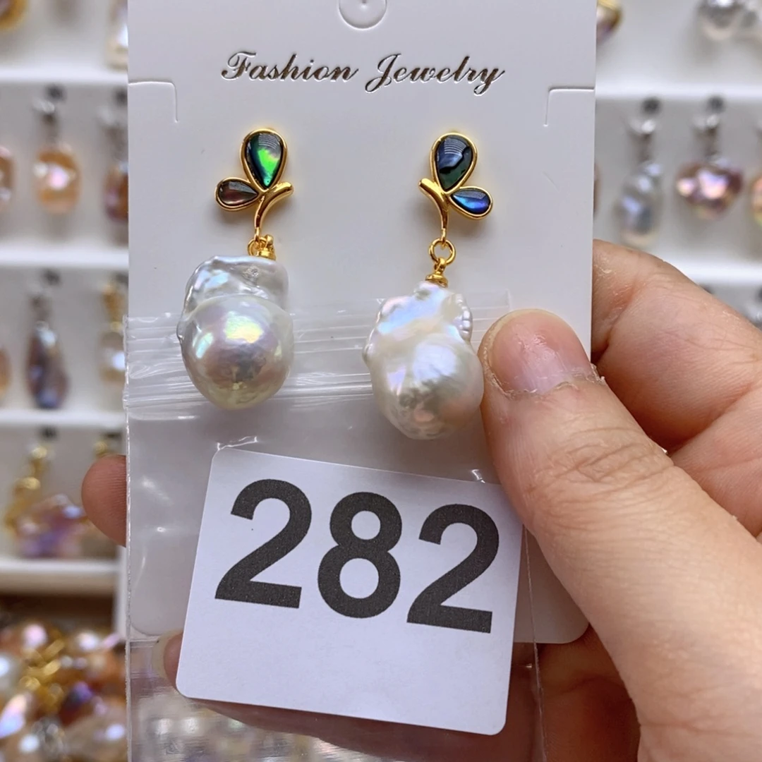 淡水珍珠颈饰银S925镶嵌282