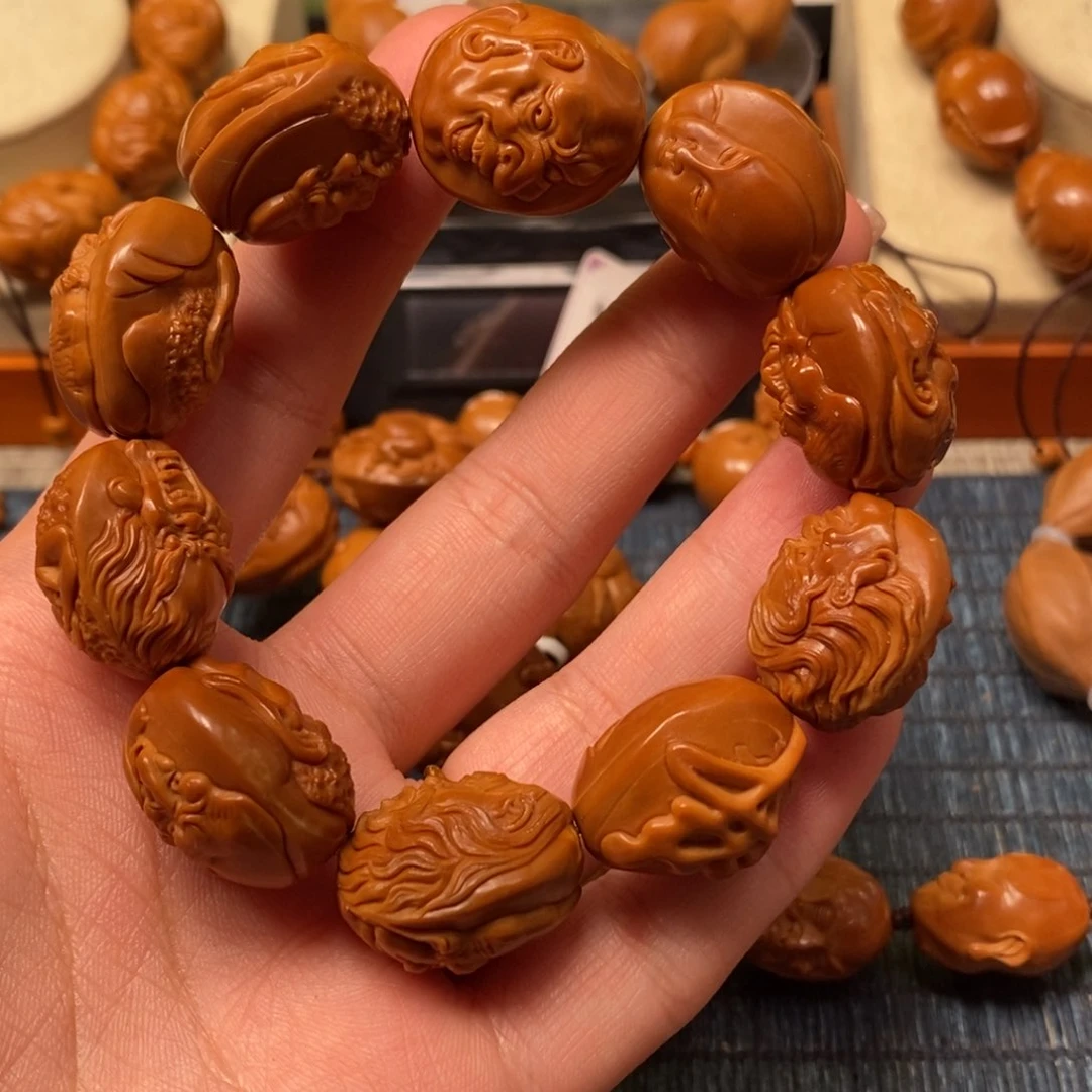 橄榄核手串/手链天**上十八罗汉，1.9.
