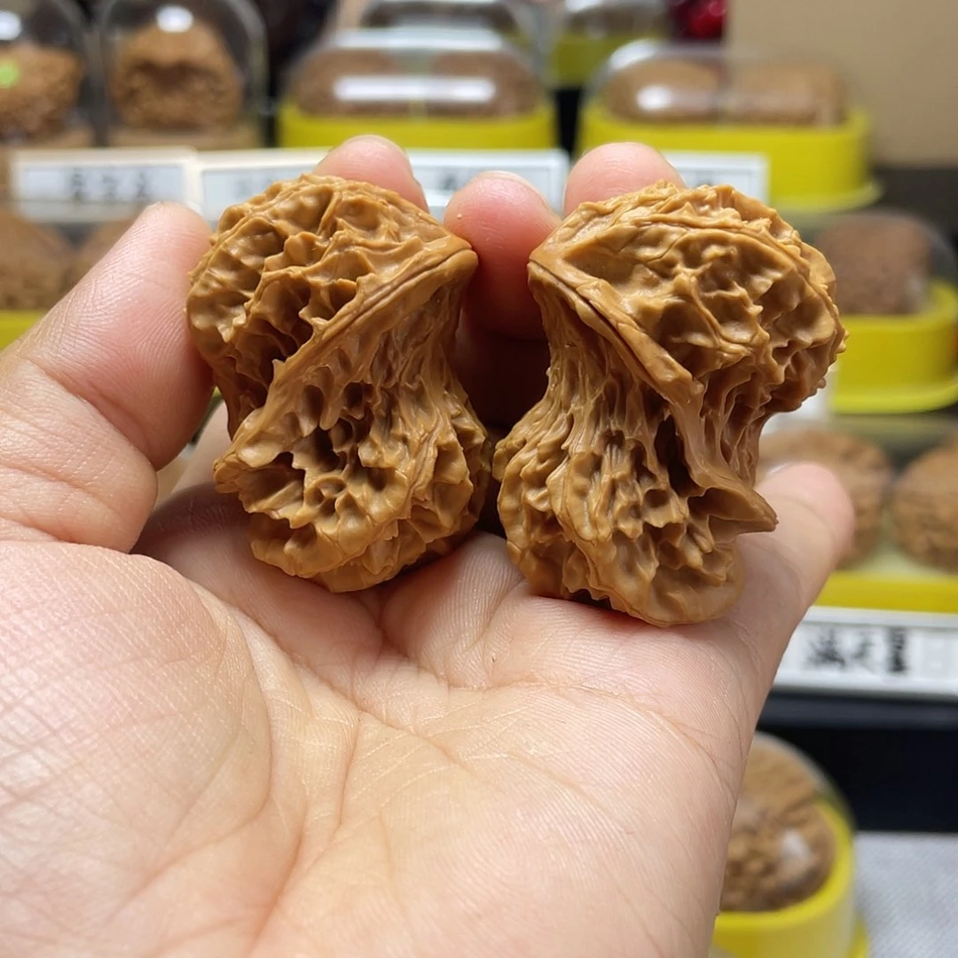 文玩核桃把件鸳鸯