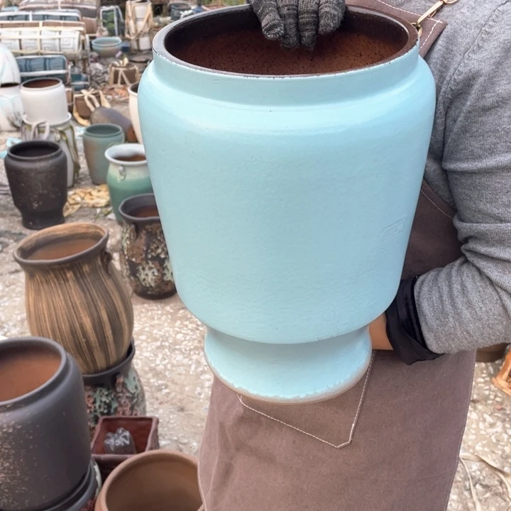 花盆紫砂口20高34正品正品