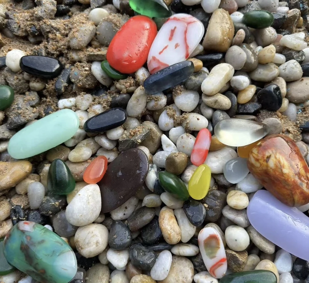 钨金吊坠 打孔镶嵌配绳辅助链接用于彩石加工及多样石景创作