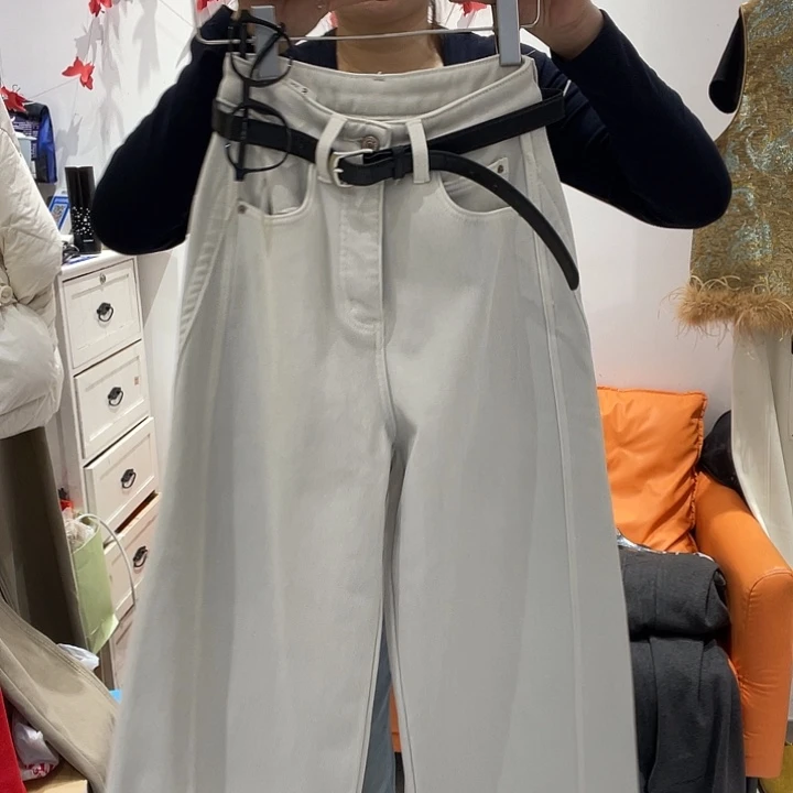 恩惠潮品 超柔弯刀牛仔裤s-xL