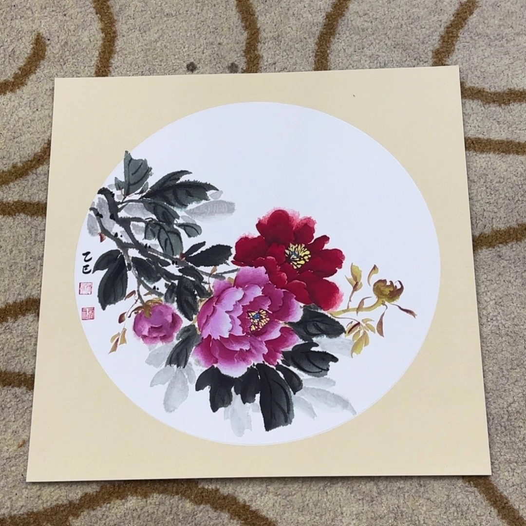 国画国画老师作品刘