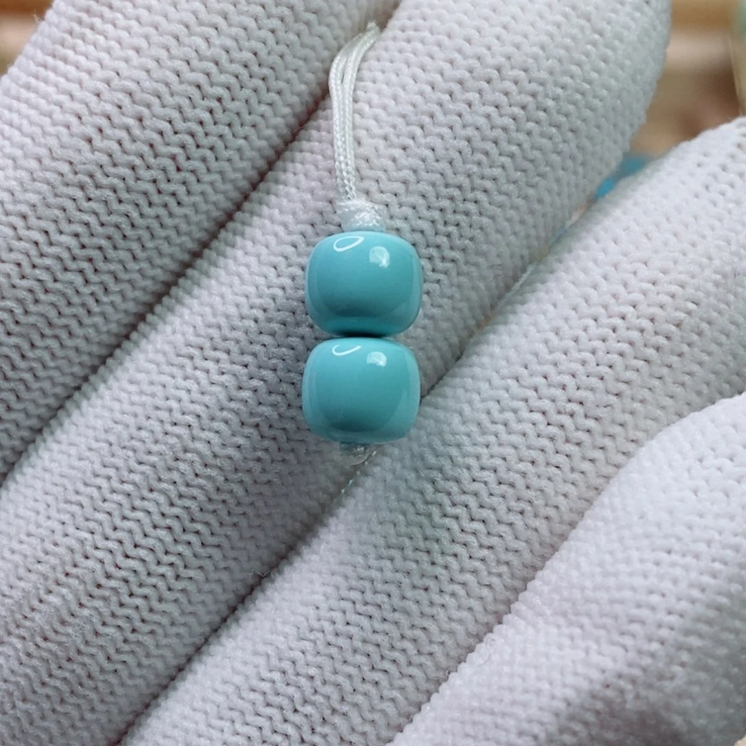 绿松石未镶嵌珠宝奇石7.7mm