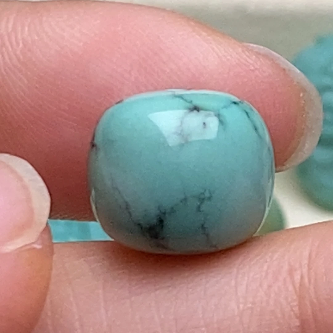 绿松石未镶嵌绿松石11mm