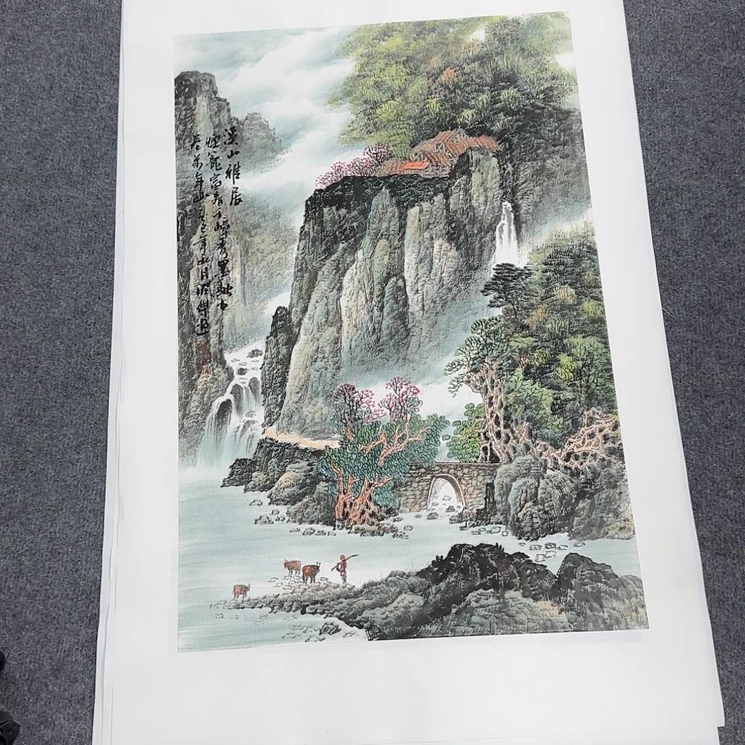 国画68*45纯手绘何润杰