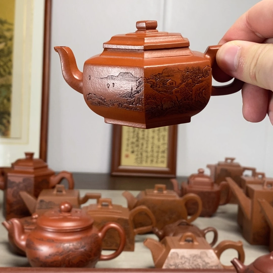 茶壶紫砂原矿泥料传统工艺制作