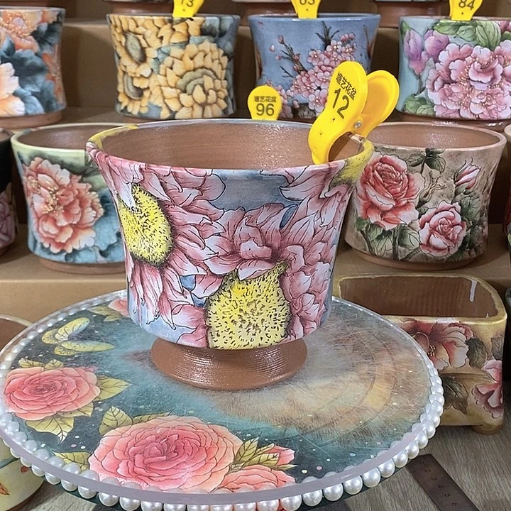 景德镇精品瑶晨美盆15/13