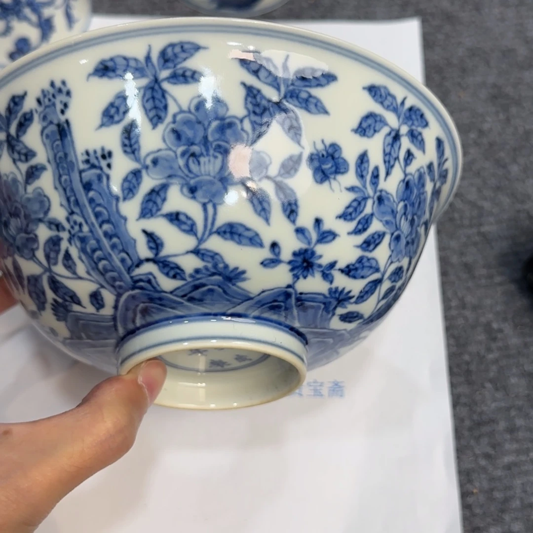 瓷杯子当代仿古精品全手工
