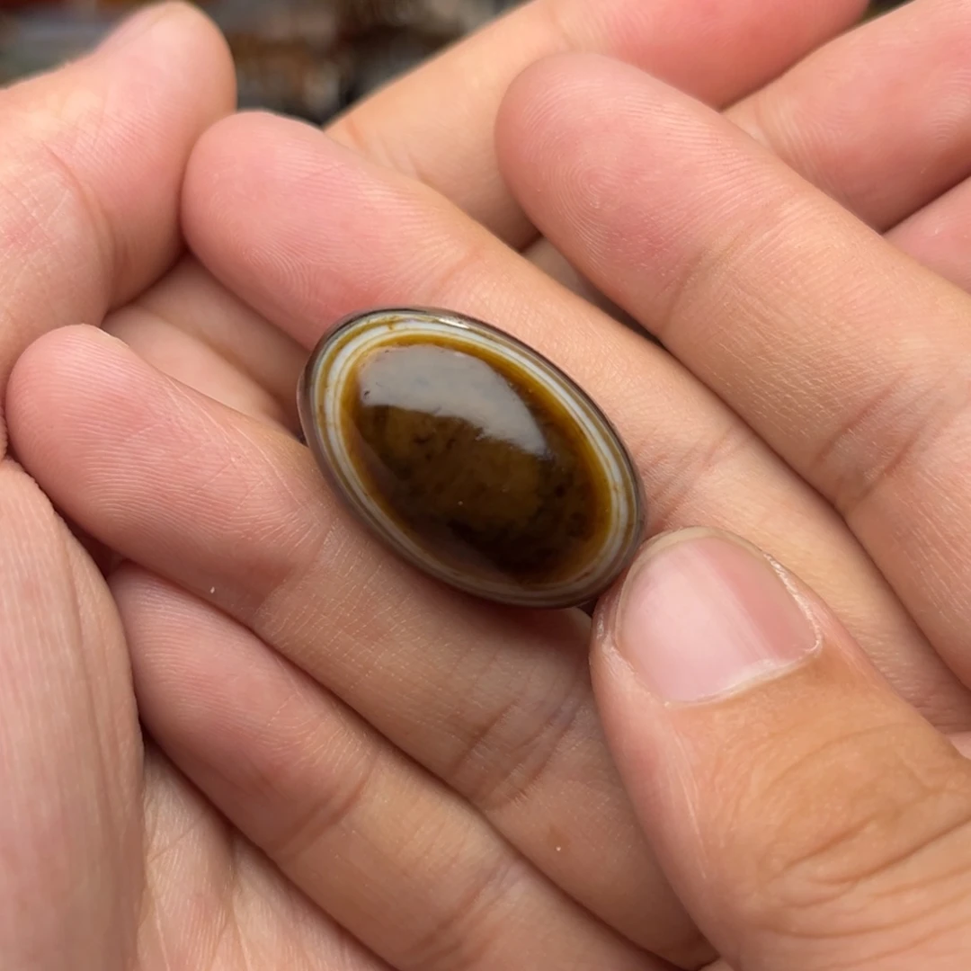 未镶嵌单珠玛瑙/玉髓