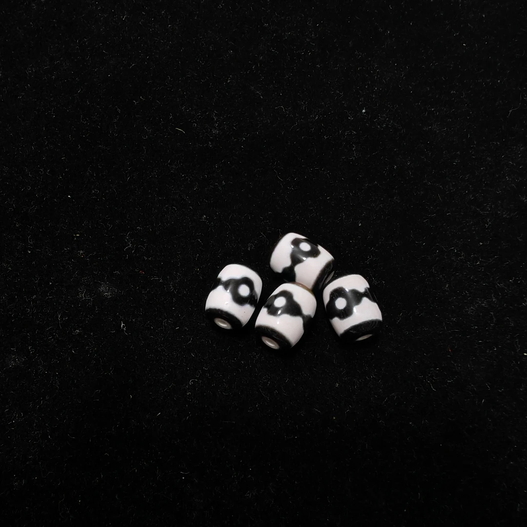 【曹美丽精选】H64537-玛瑙单珠（坛城三）多样性发一对-10*13mm