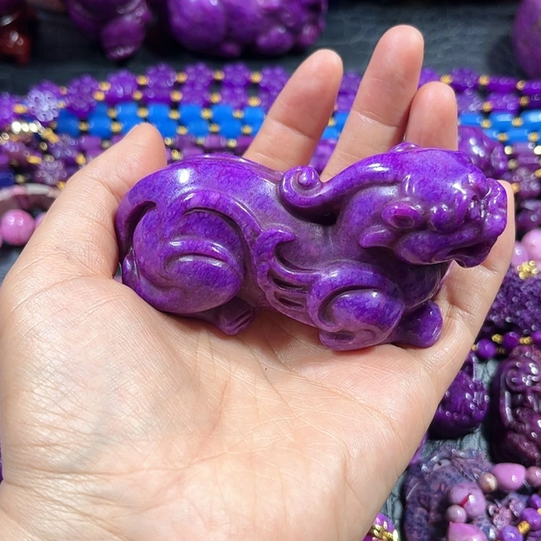 【闪购商品】琉璃颈饰清***雨舒具石老油料72