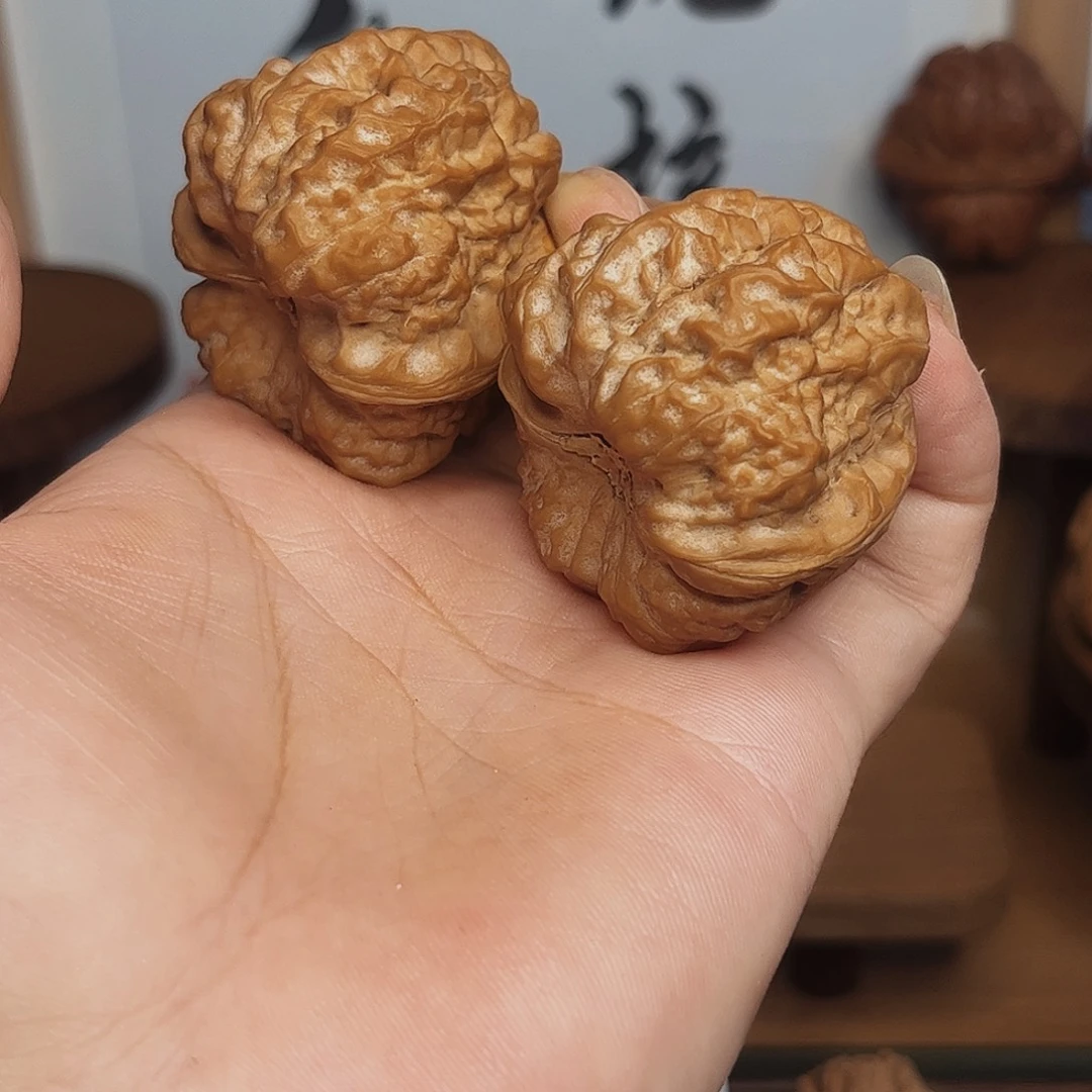我****吊坠文玩核桃40蛤蟆。