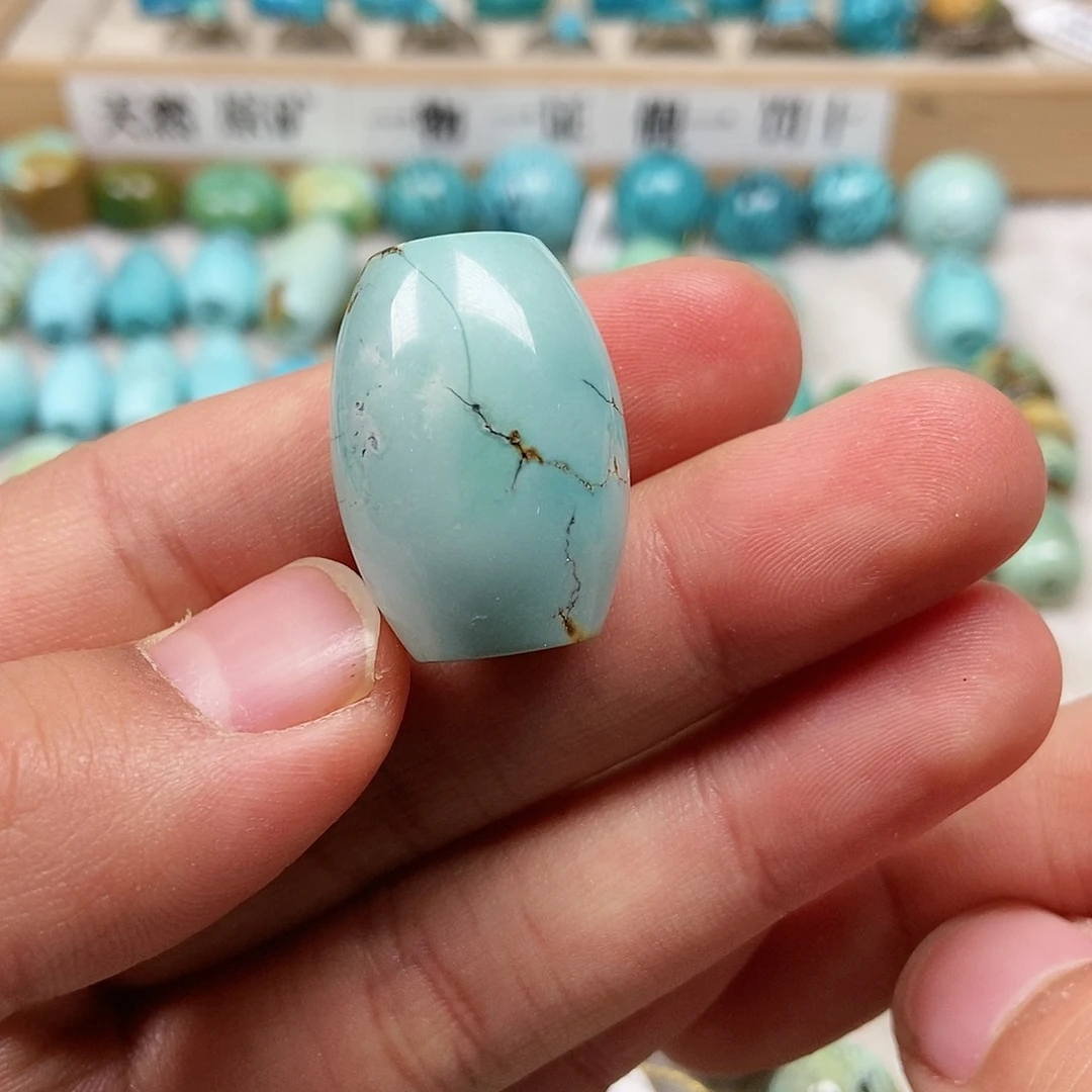未镶嵌绿松石珠宝半成品