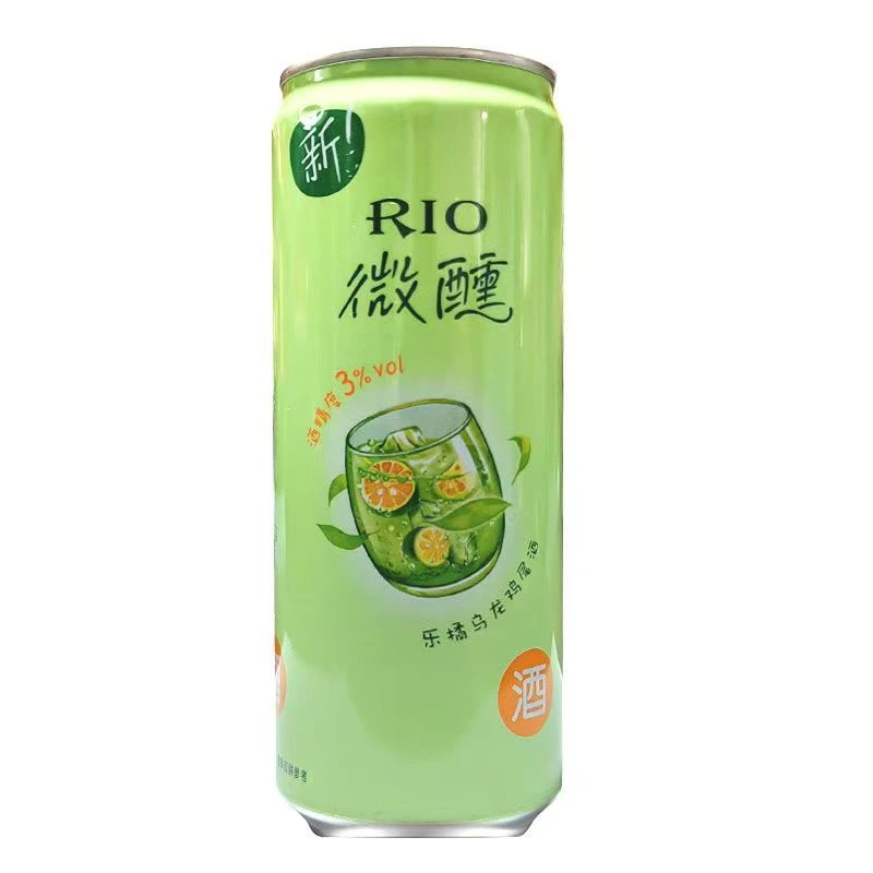 锐澳微醺乐橘乌龙鸡尾酒 /罐
