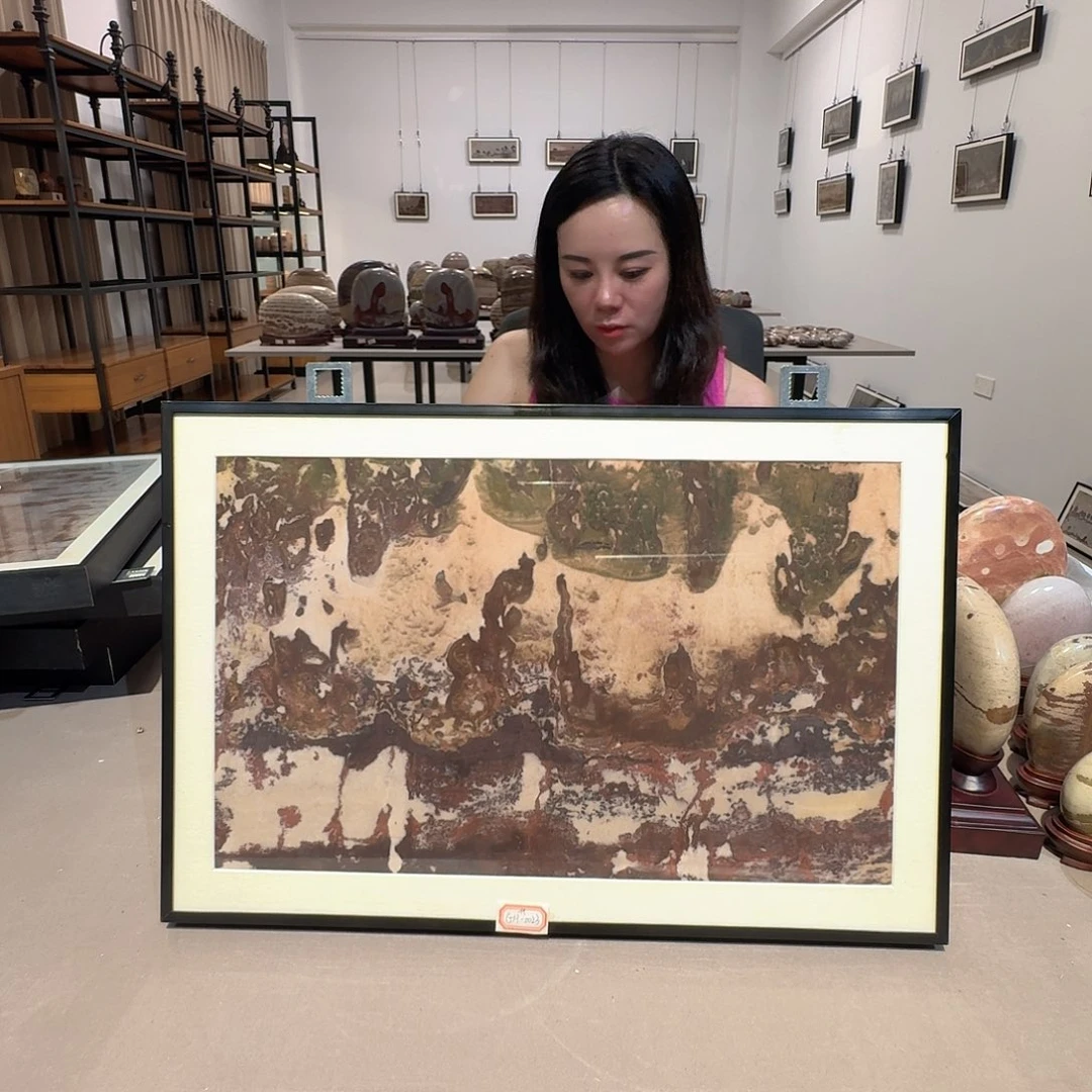40×27 长江画面石板画