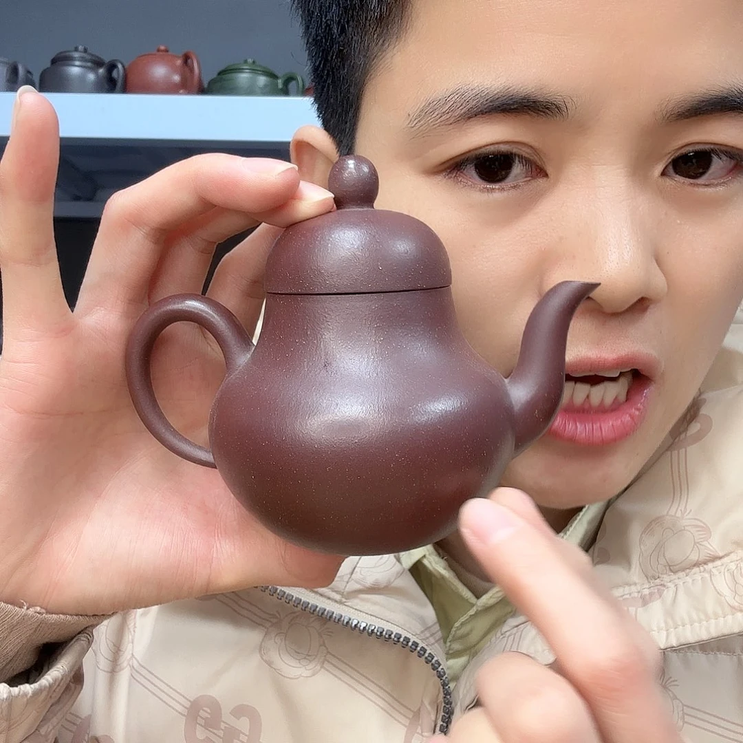 紫砂茶壶民间手艺人全手工制作